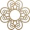 Ekena Millwork Cohen Wood Fretwork Pierced Ceiling Medallion, Hickory, 40"OD x 13 5/8"ID x 3/8"T CMWP40X40X0375COHI - alternate 1